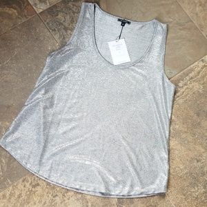 Stella & Dot silver tank